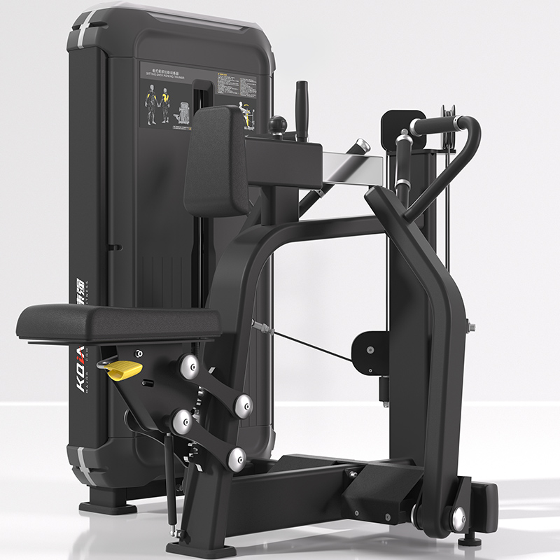 leyu.乐鱼坐式背部划船训练器7005室内专业力量专项运动健身器材